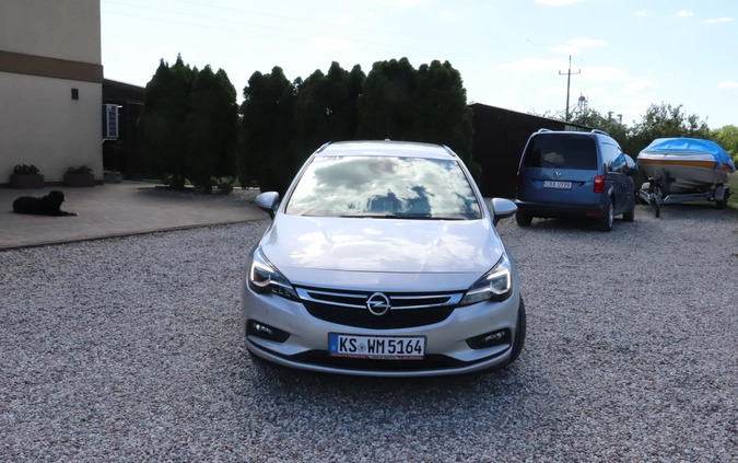 Opel Astra cena 42950 przebieg: 135654, rok produkcji 2019 z Kosów Lacki małe 326